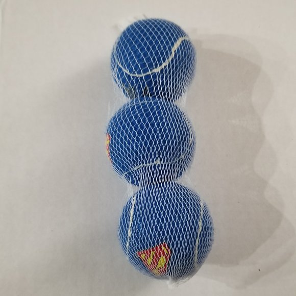Dog Toy Tennis Balls - Superman - 3 pack - Picture 1 of 4